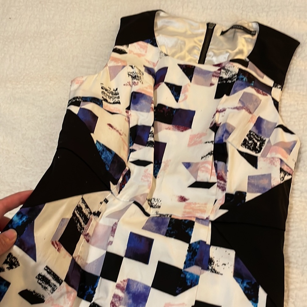 Portmans Printed Dress AUS 10/ US 6 - Picture 6 of 13